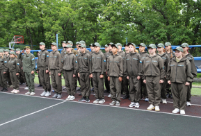 Новая летняя военно-патриотическая смена 